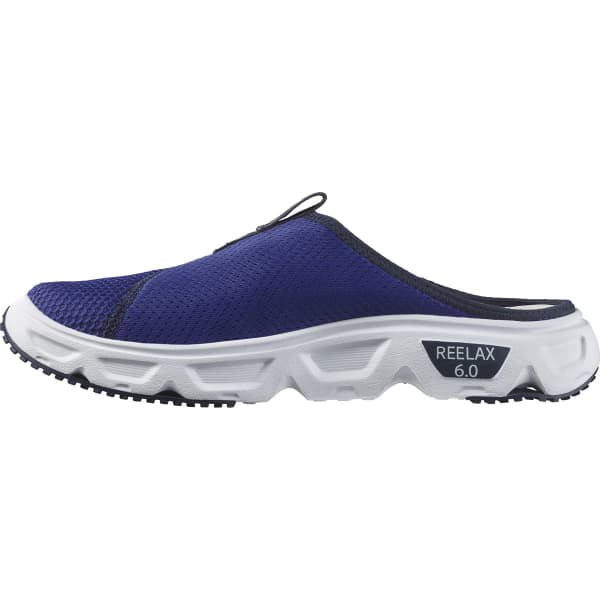 Sandale de récupération SALOMON REELAX SLIDE 6.0 CLEMATIS BLUE/WHITE/DARK SAPPHIRE