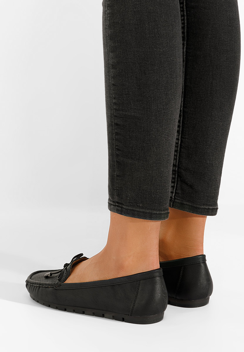 Mocassins femme noirs Tarragona