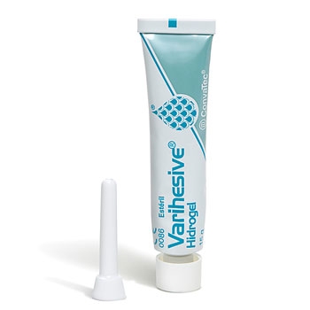 Varihesive Hydrogel mit Applikator<br>5 × 15 g, Tube, Gel, steril