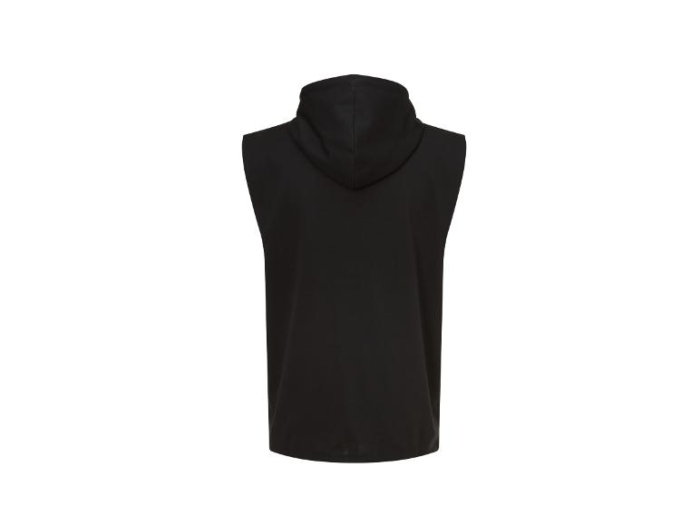 Heren hoodie zonder mouwen