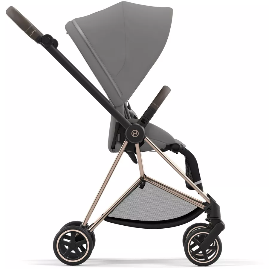 cybex PLATINUM Kombikinderwagen New Mios Rosegold Mirage Grey