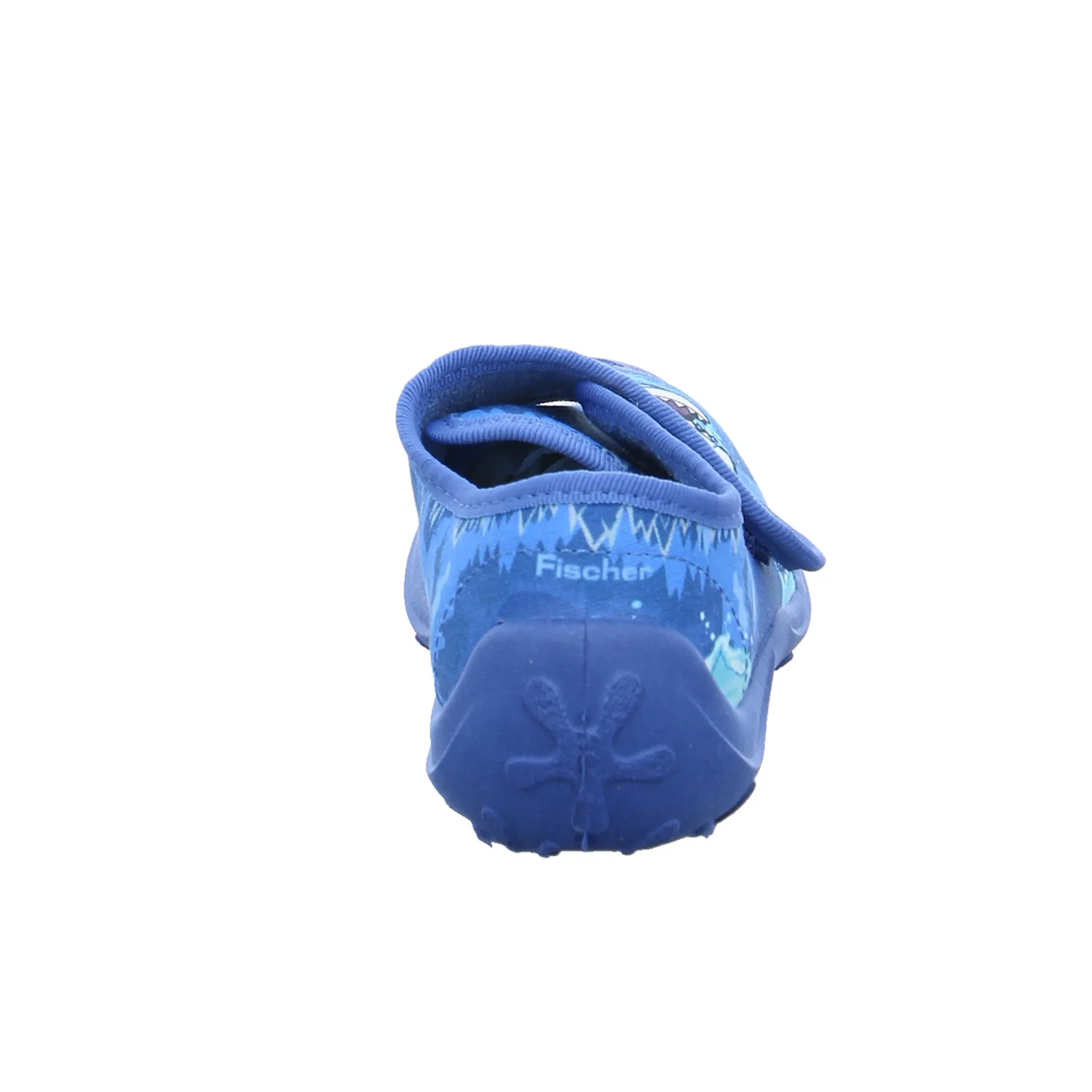 FISCHER Kinder-Hausschuh Blau Textil  Jungen