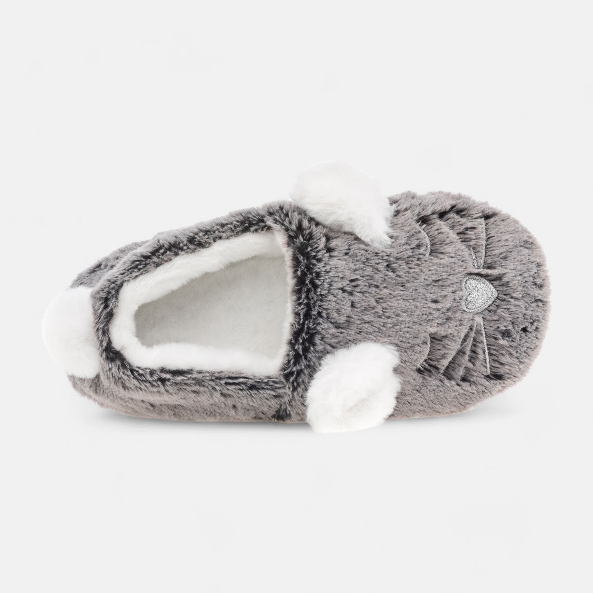 Chaussons ballerines Femme gris