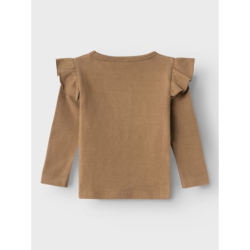 Lil' Atelier Thoro Bluse, Woodsmoke, 92 cm
