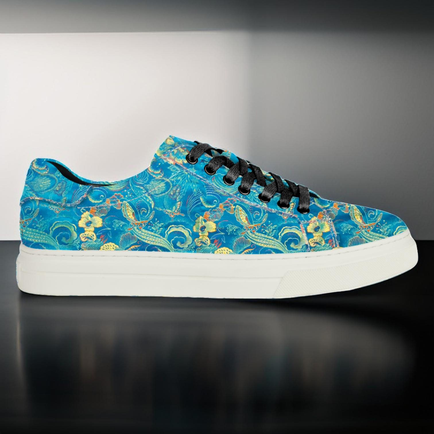 Blue Shadow Sneakers