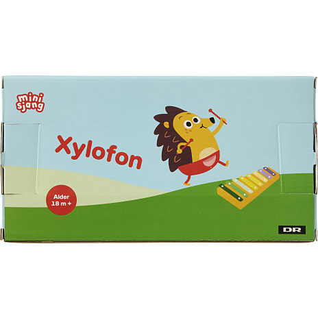 DR Børste Xylofon - multifarvet