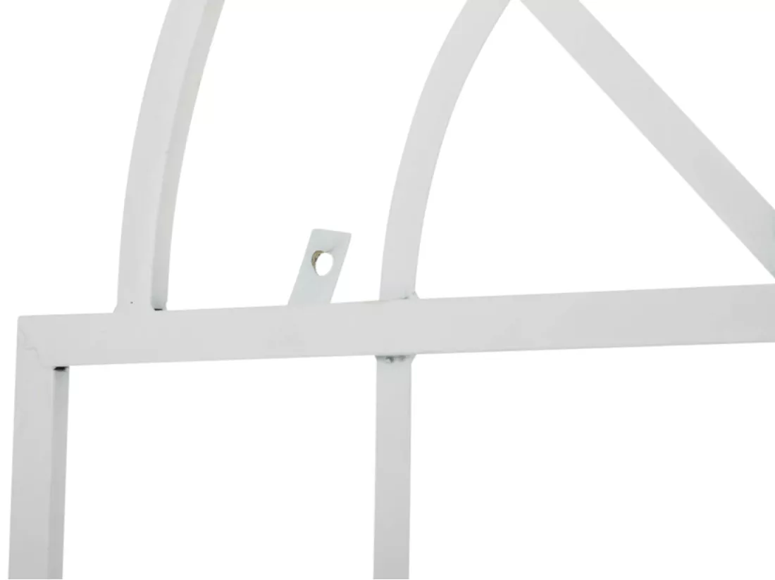 Lot de 2 Treillis - Métal & Métal - Blanc - Viva