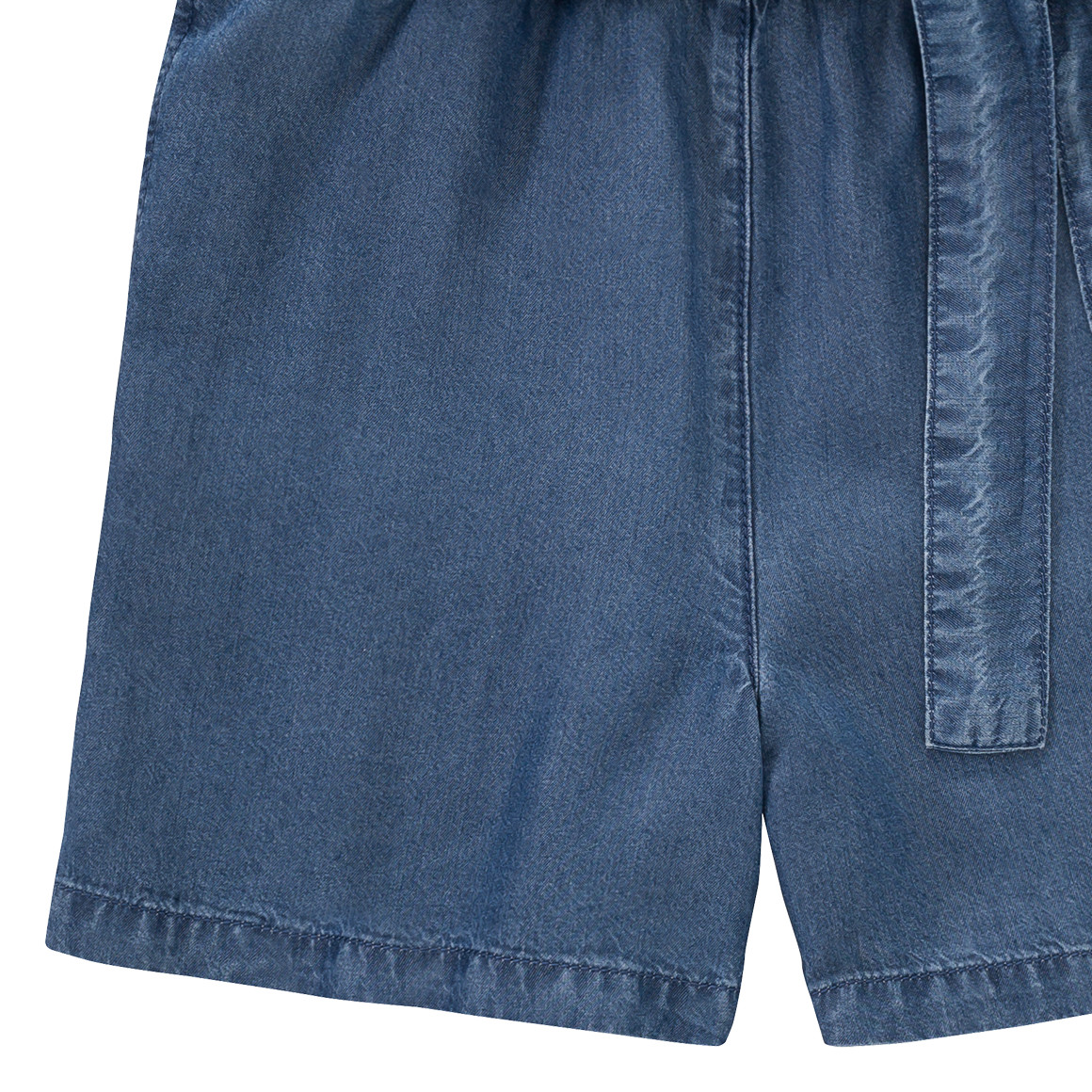 Beatwear Mädchen Shorts im Denim-Look blau