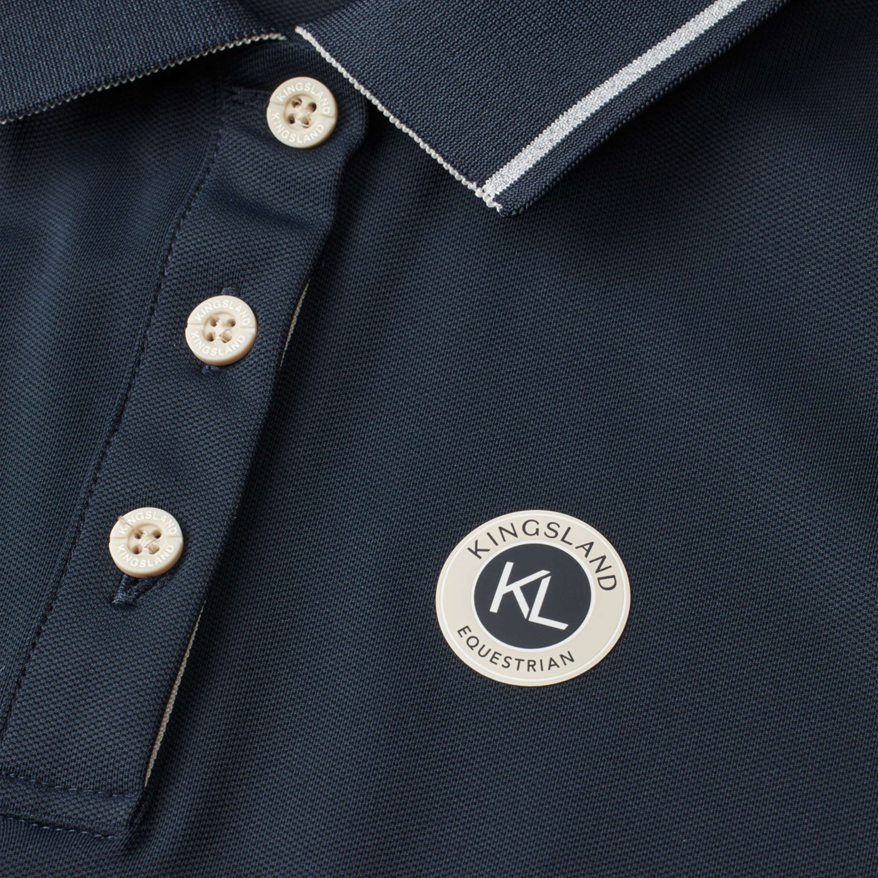 Kingsland Poloshirt KLLaura Mouwloos Navy