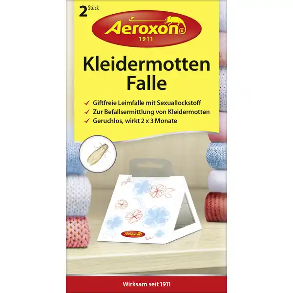 Kleidermotten Falle