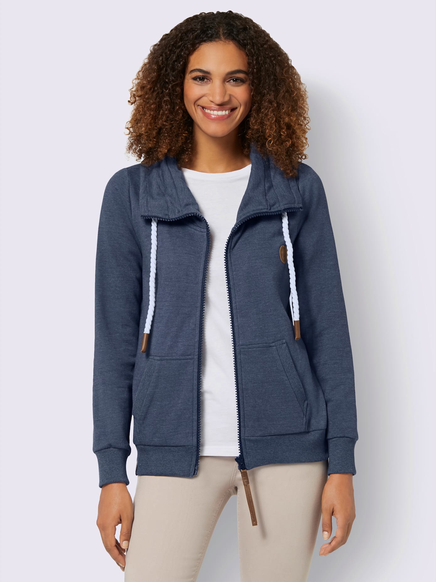 Veste légère 60% coton