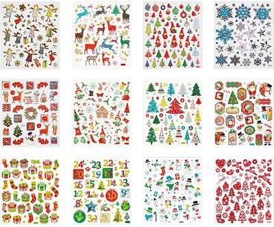 Creativ Company Klistremerker Jul 12 Ark