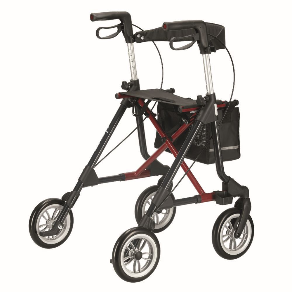 Russka Rollator Elan Plus - mit extra weichen Komfort Rädern