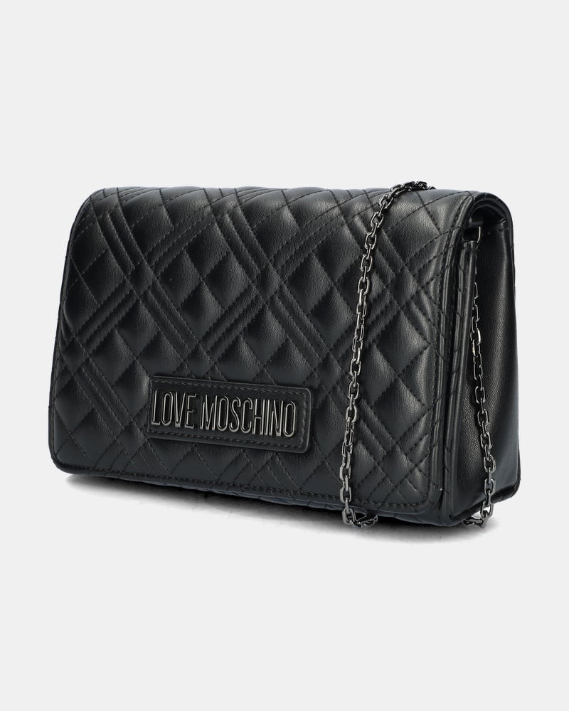 Love Moschino Smart Daily Bag Quilted Handtas  - zwart