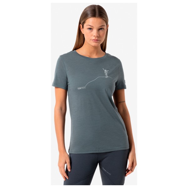 super.natural - Women's Gipfelglück Tee - Haut en mérinos