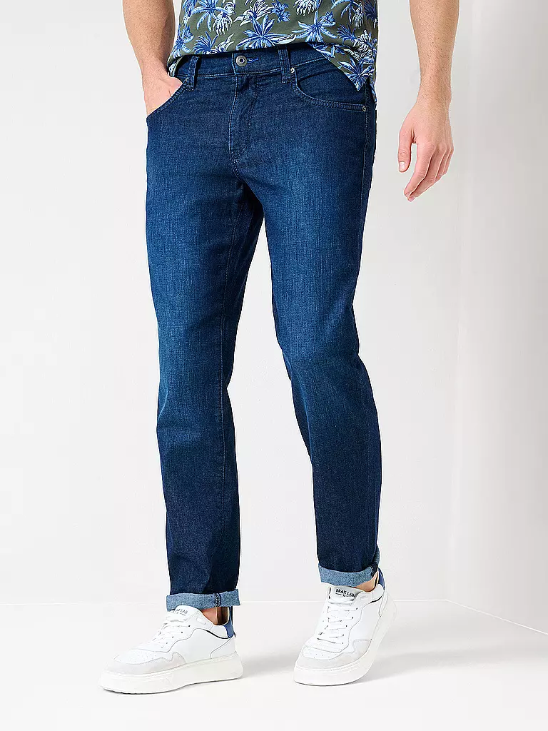 BRAX Jeans Straight Fit CADIZ dunkelblau