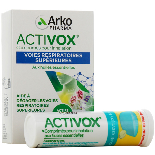 Comprimés pour inhalation Activox Arkopharma