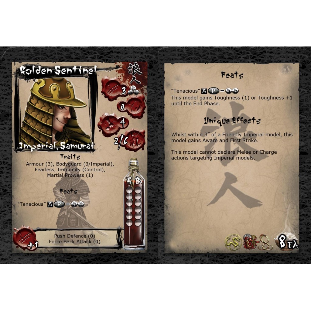 Bushido - Multi Factions - Golden Sentinel