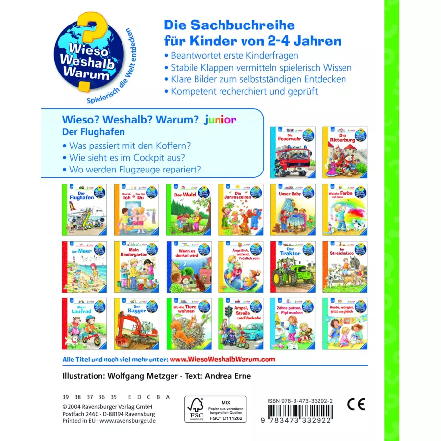 Ravensburger Wieso? Weshalb? Warum? Junior 3: Der Flughafen