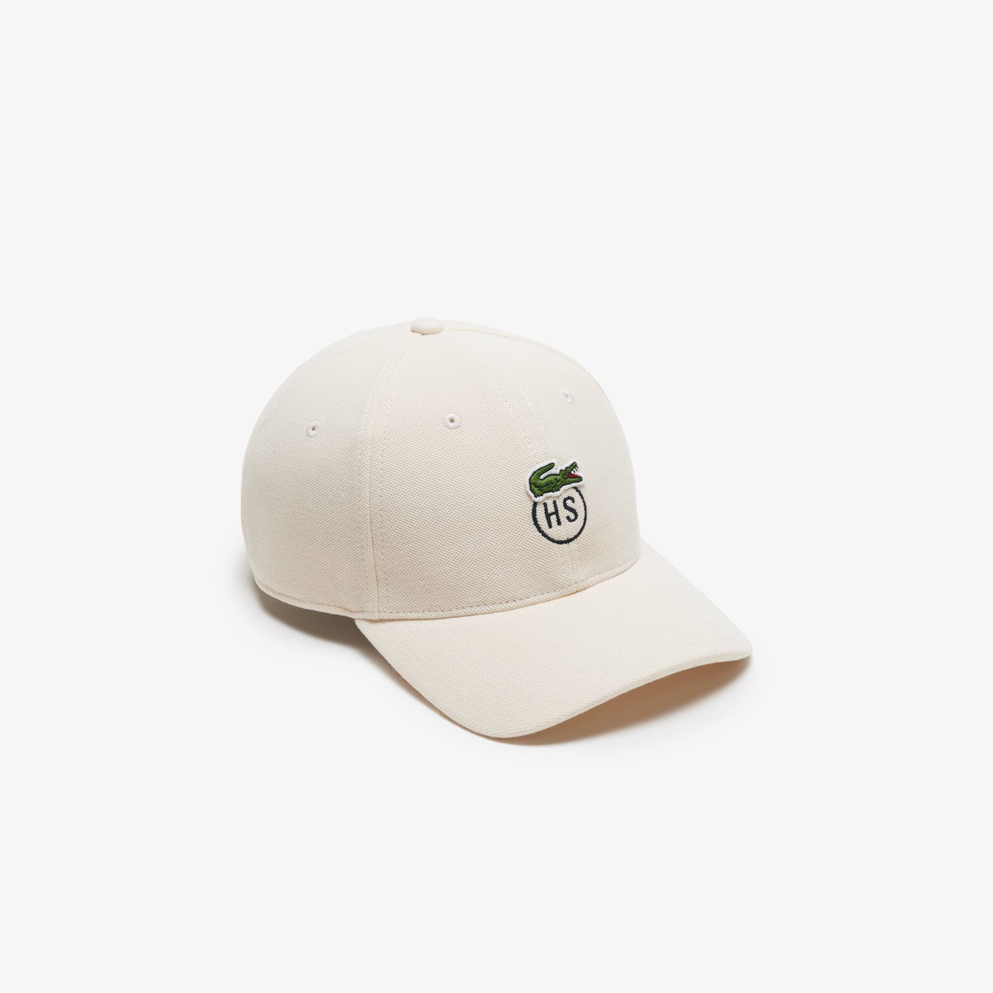 LACOSTE x Highsnobiety Kappe aus Baumwoll-Piqué Caps & Hüte - Beige - Lacoste - Unisex