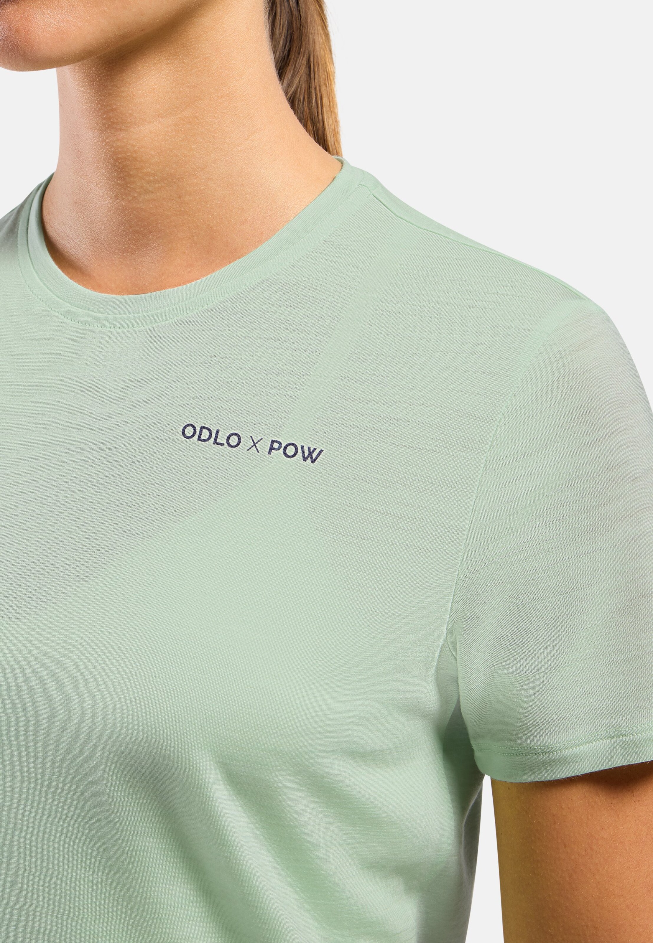 Odlo x POW Collective Voices T-Shirt aus Merinomix in ambrosia melange