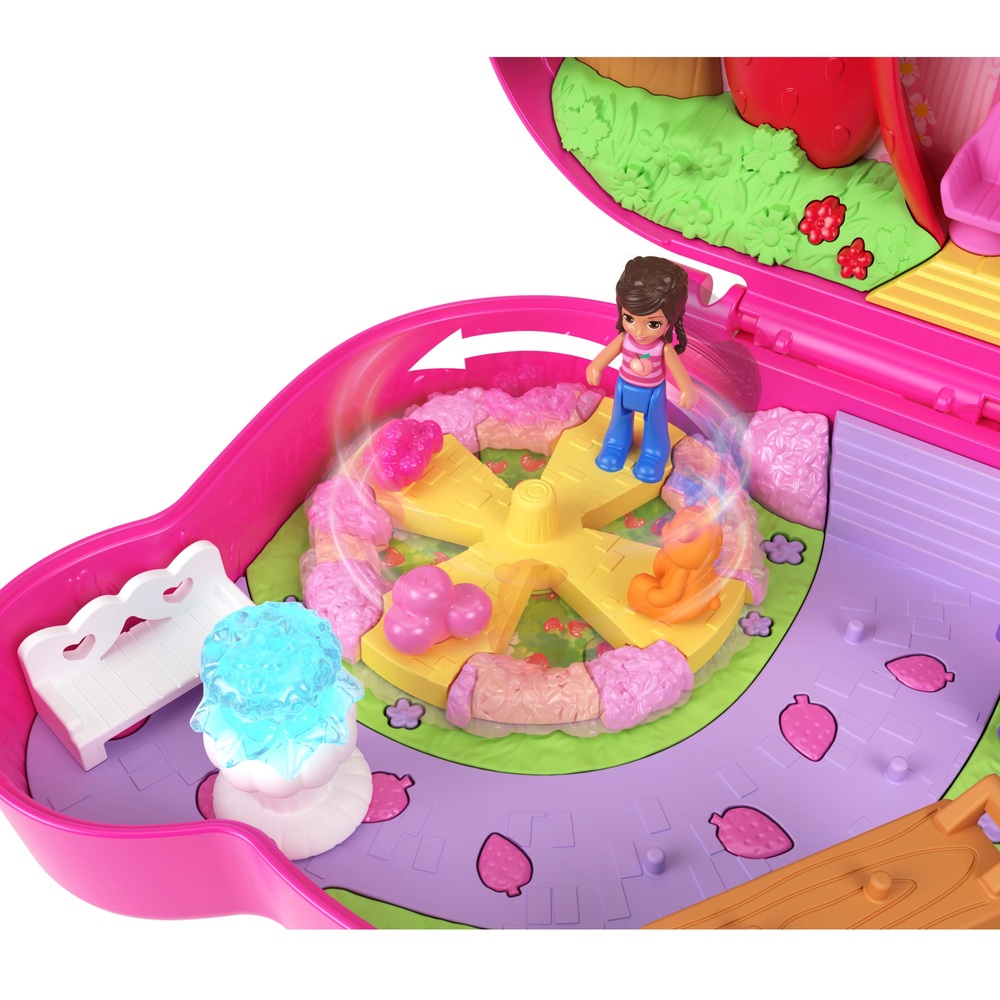 Polly Pocket Straw-Beary Patch Kompakt
