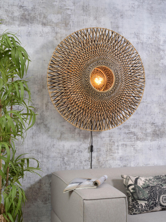 Good&Mojo Bali wandlamp large Ø87