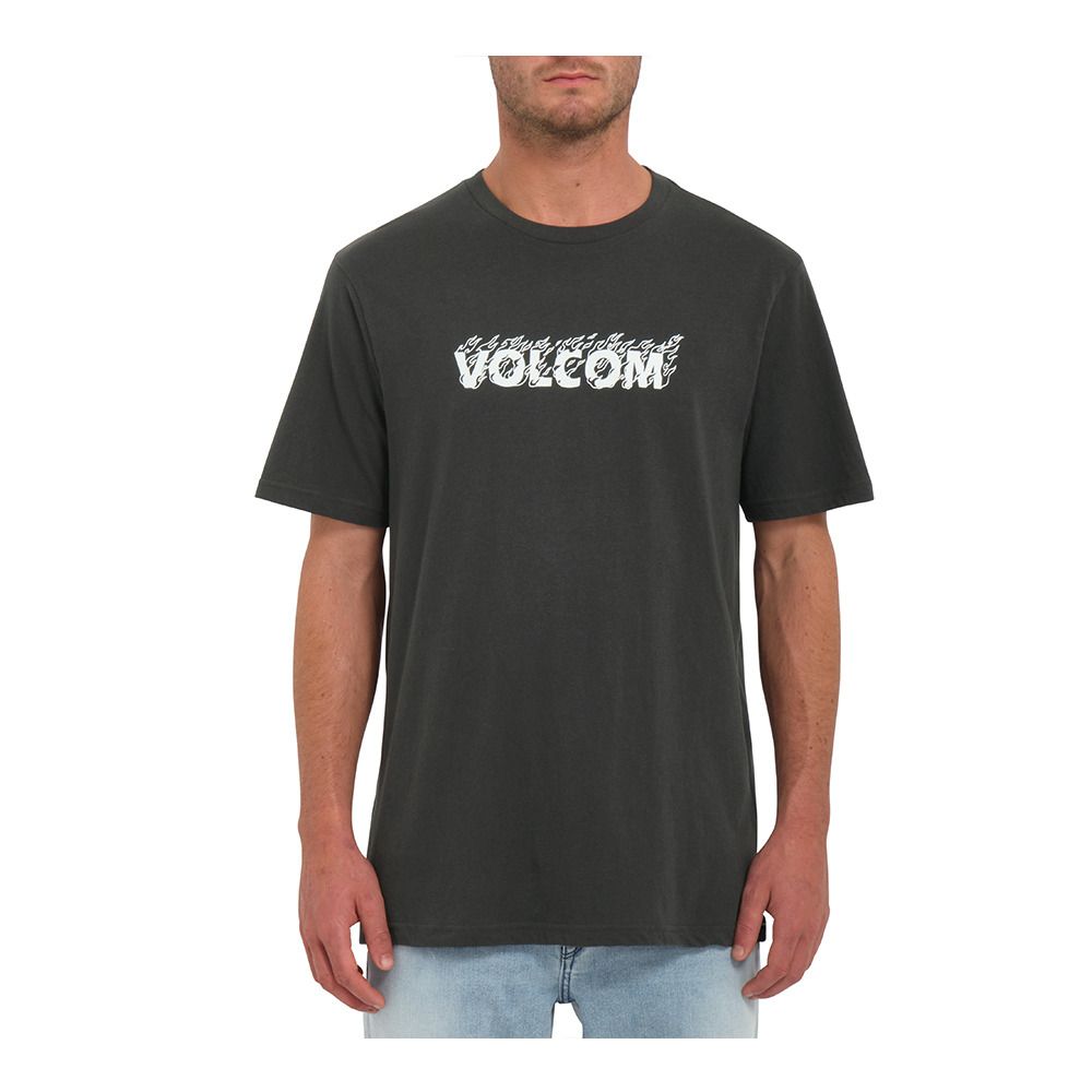 Volcom FIREFIGHT - Tee-shirt Homme stealth