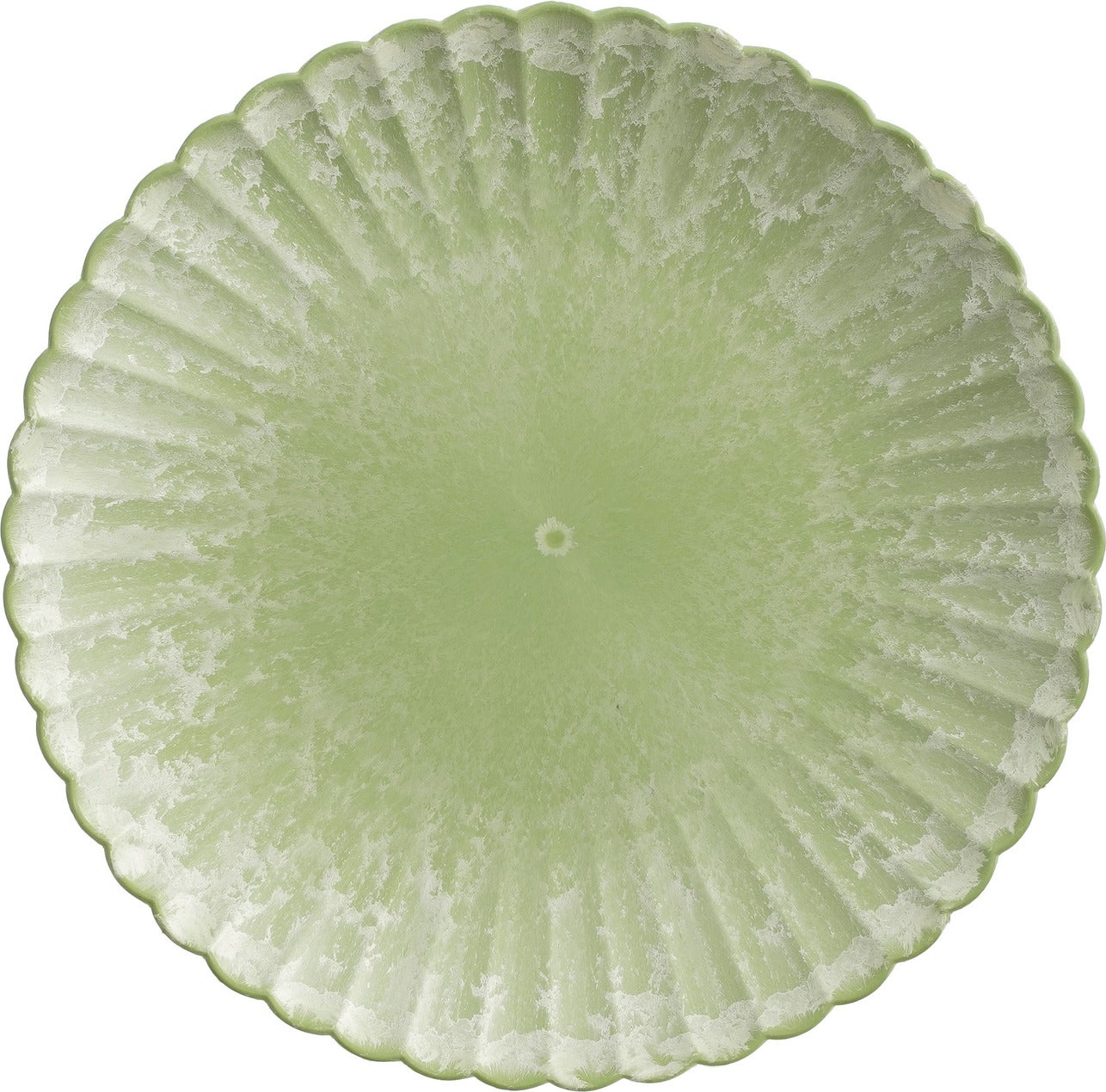 House of Seasons decoratiebord Mila groen D 33 H 3 cm