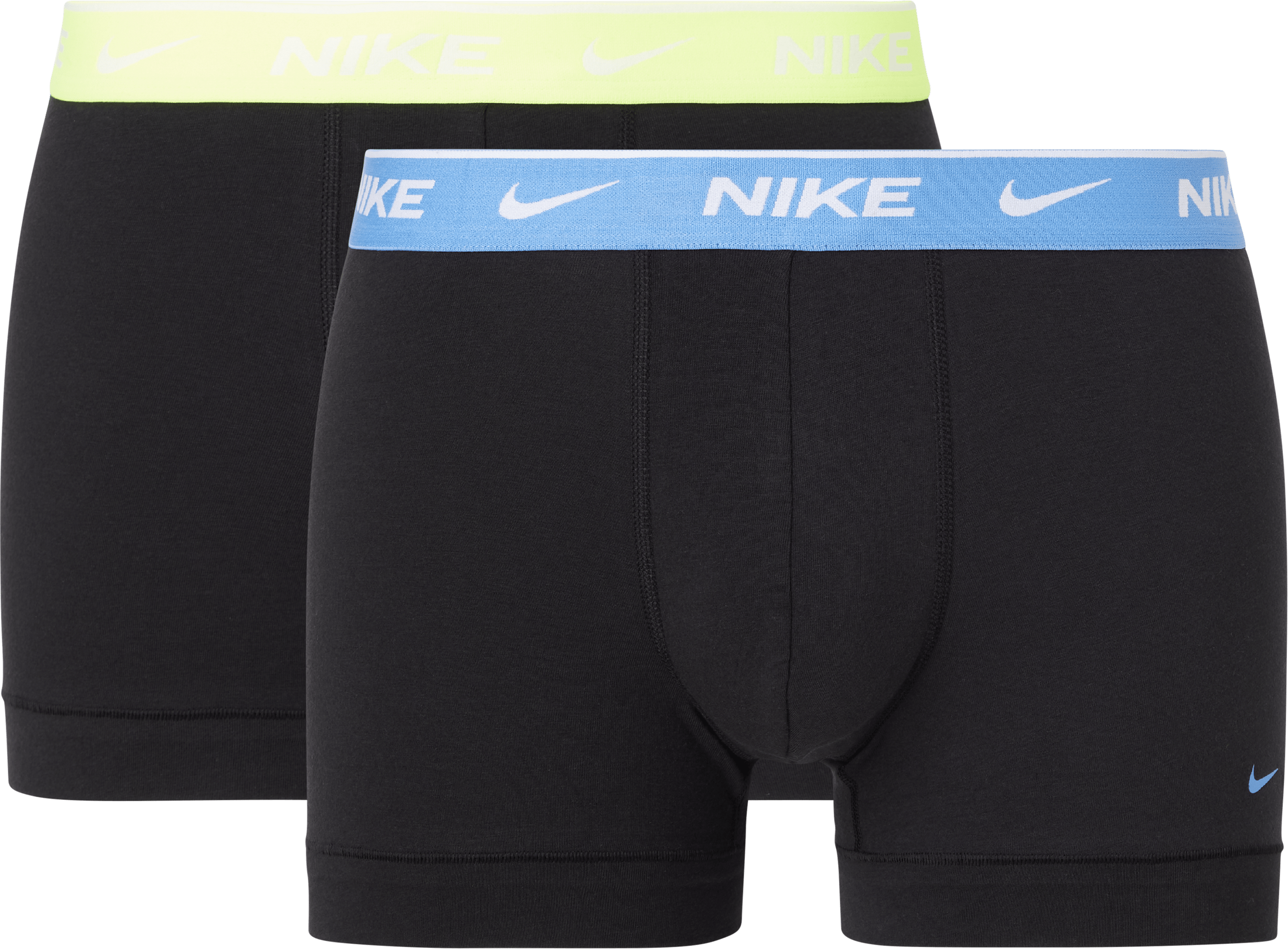 Nike Cotton Trunk Boxershort 2er Pack Schwarz FAN3
