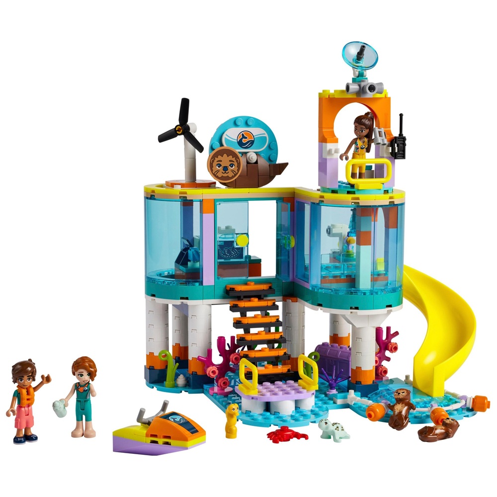 LEGO Friends 41736 Seenotrettungszentrum Spielzeug-Tierarzt-Set