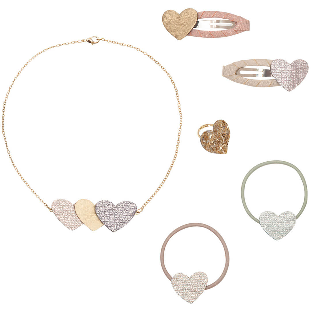 Mimi & lula cadeaudoos accessoires - hartjes