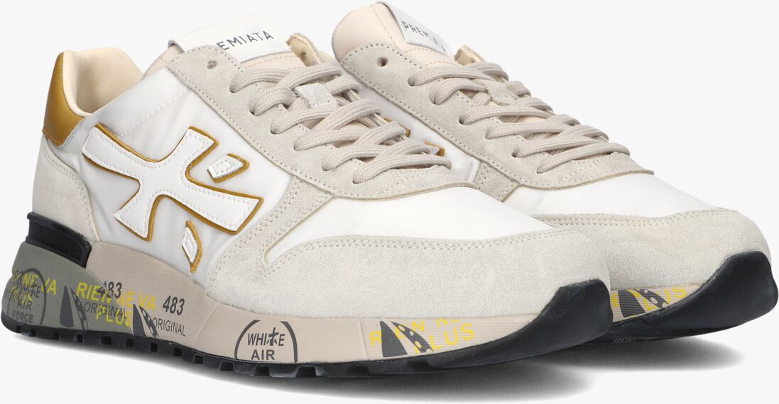 PREMIATA witte premiata lage sneakers mick