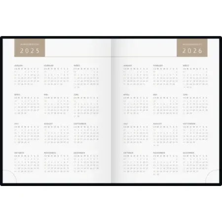 rido/idé Taschenkalender Young Line Mini '25 „Universe“ | A6, Papier