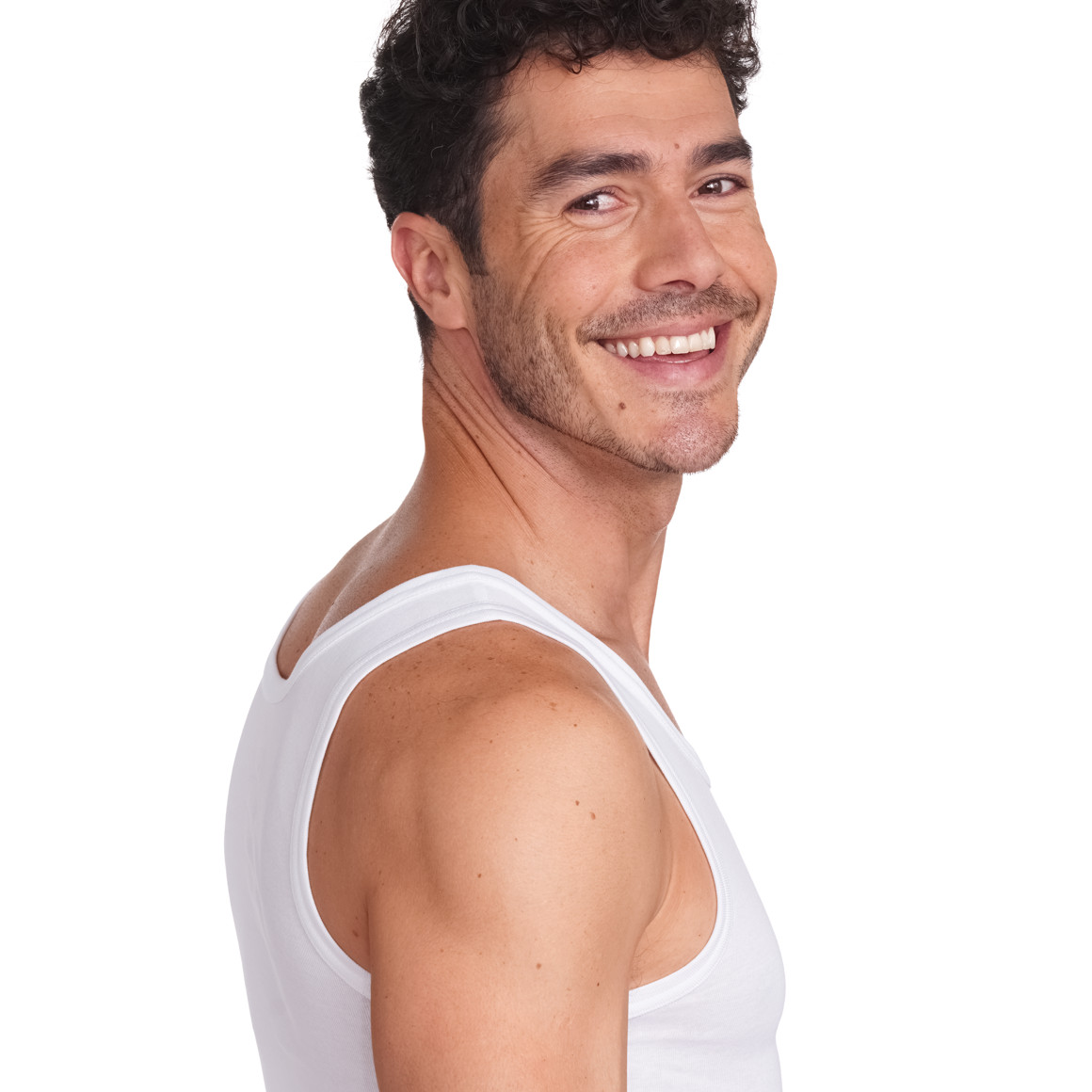 VanVaan 2 Herren Unterhemden im Doppelpack weiss