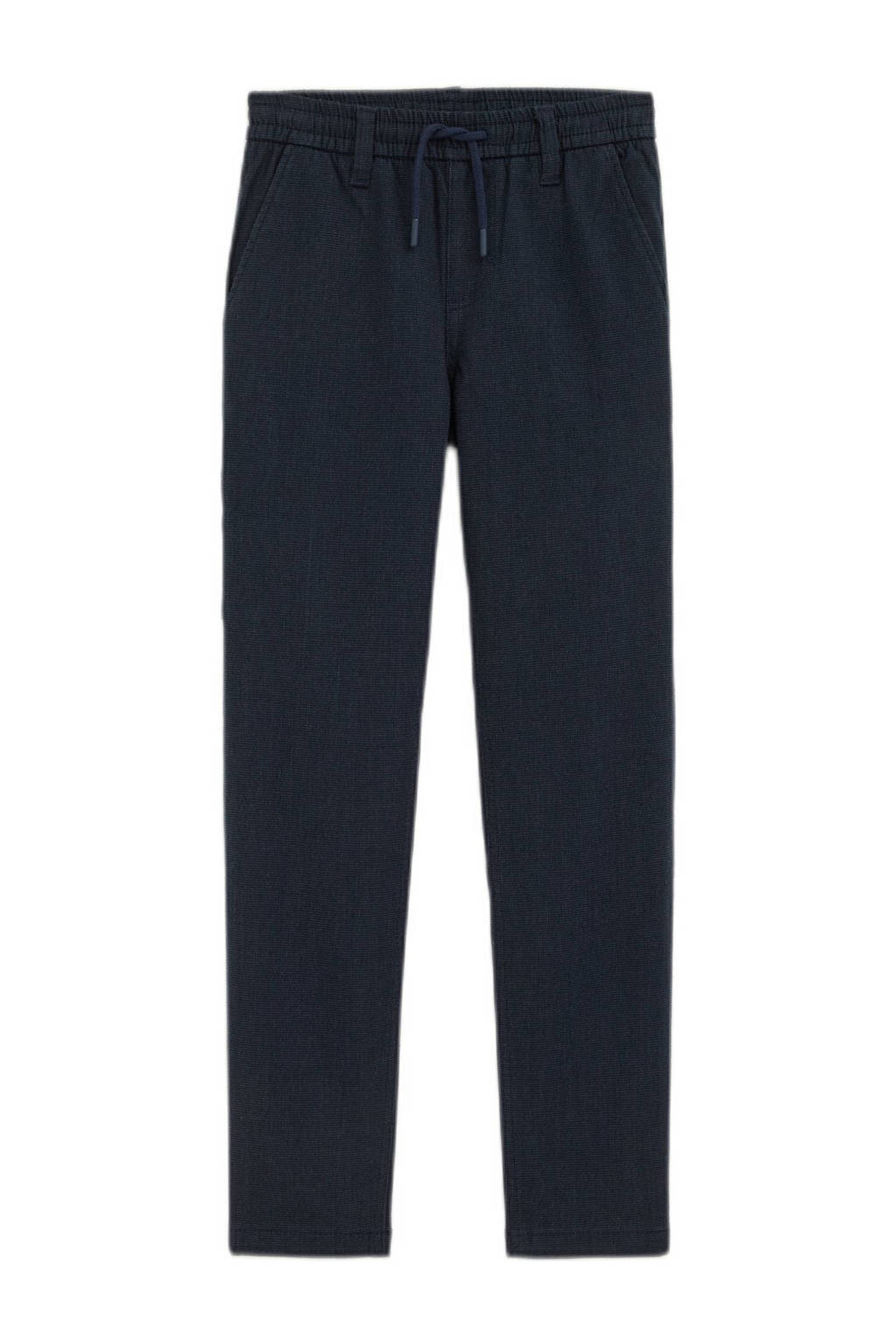 WE Fashion broek donkerblauw