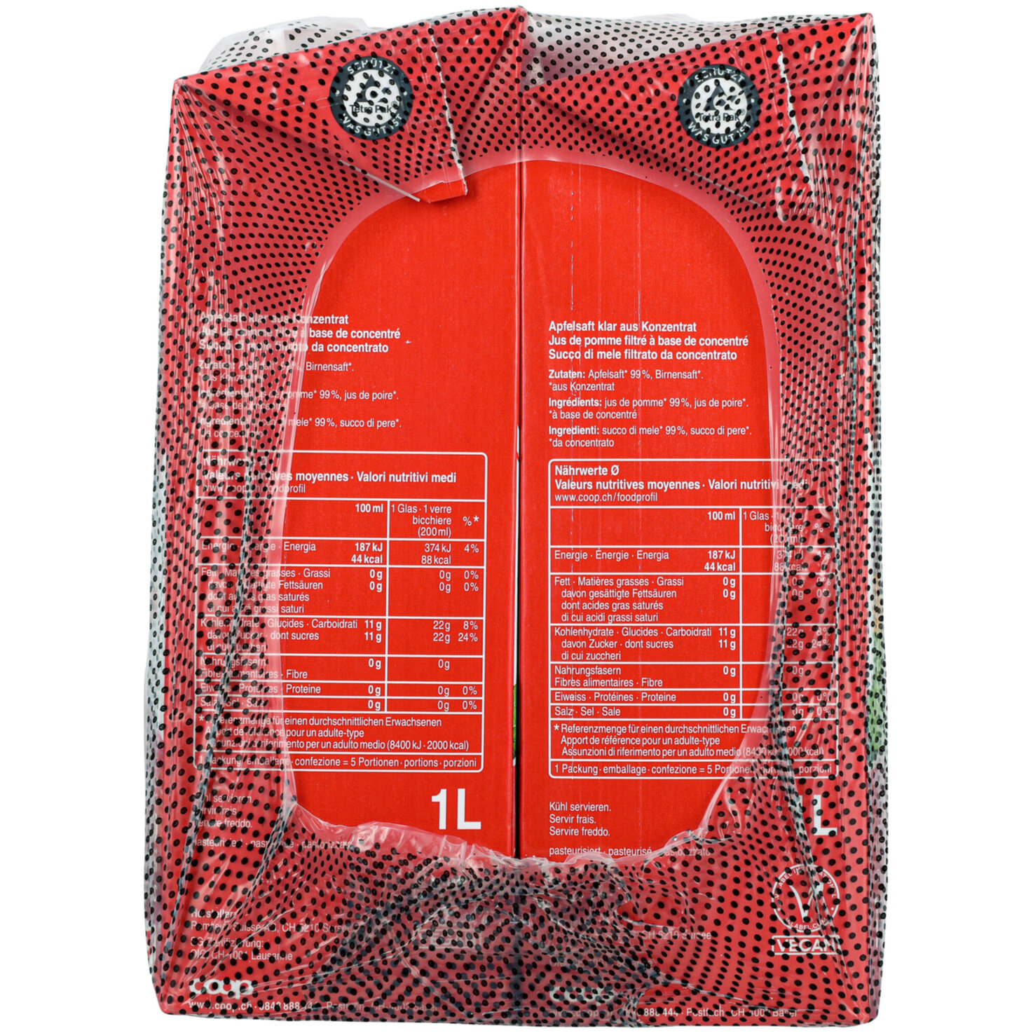 Apfelsaft klar 4x1l