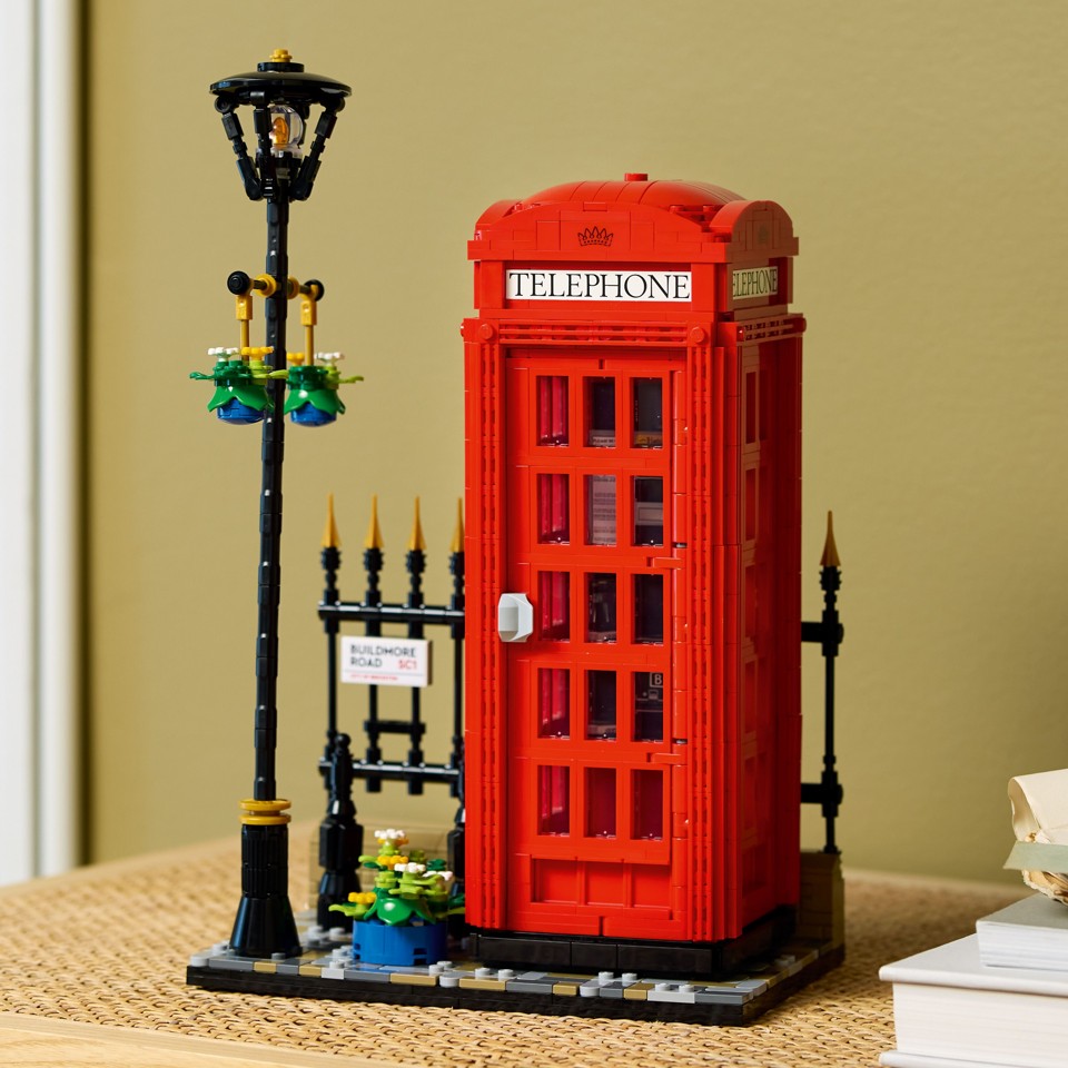 LEGO Ideas - Rød London-telefonboks (21347)
