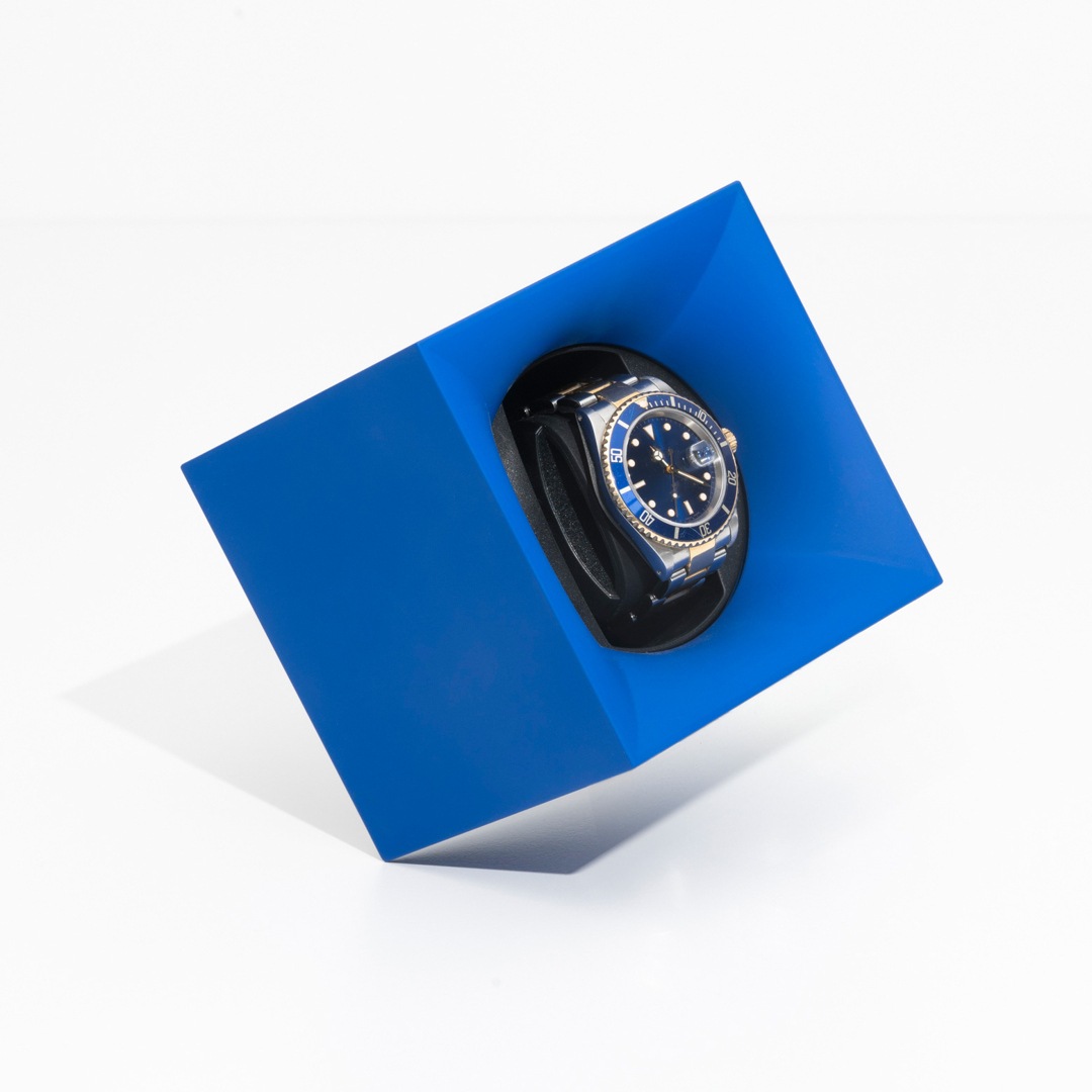 SwissKubik Startbox Soft-Touch Blau - 1 Uhr