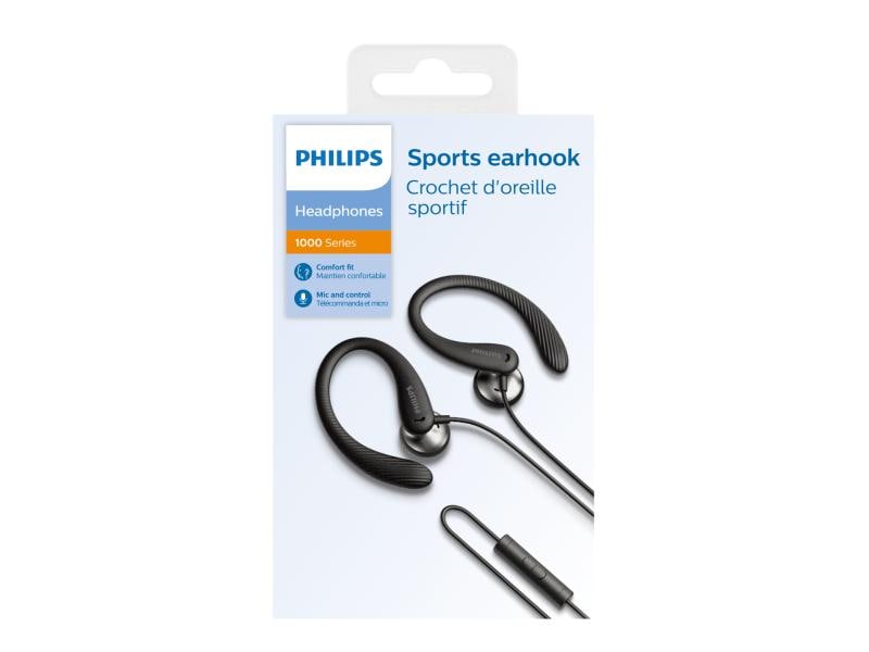 Philips In-Ear-Kopfhörer TAA1105BK/00 Schwarz In-Ear Sport-Kopfhörer mit Mic