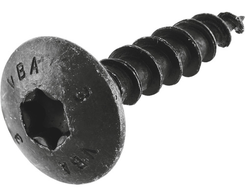 Poortscharnierschroef 7x40 mm, antraciet, T30