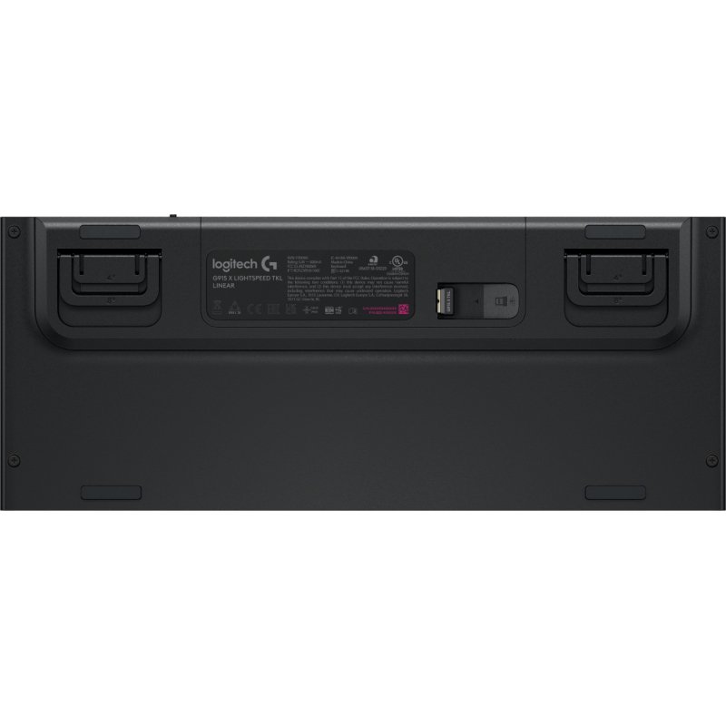 Logitech G G915 X LIGHTSPEED clavier Gaming USB + RF Wireless + Bluetooth AZERTY Français Noir
