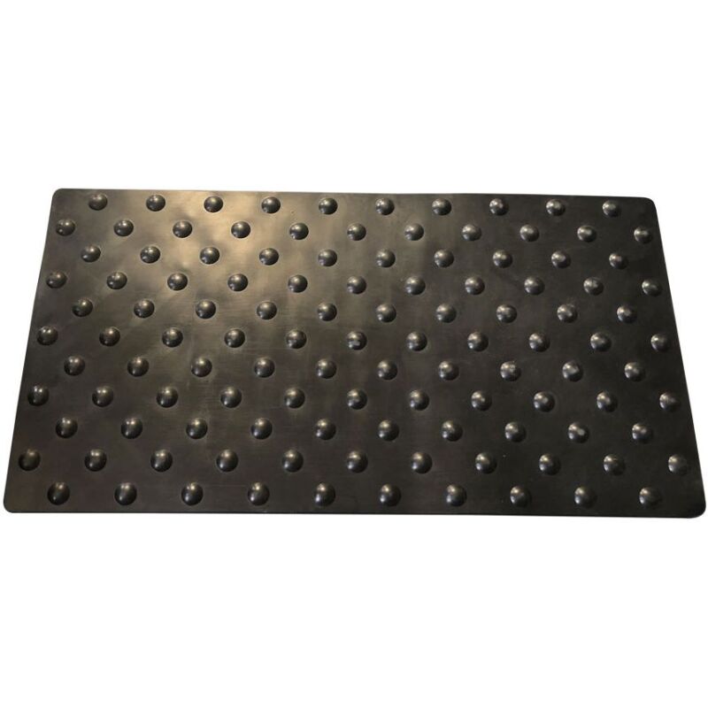 Dalle podotactile en caoutchouc 1.5 - 420 x 800 mm
