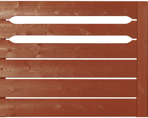 Konsta Ground voortuinhek, 180 x 95 cm, bruin