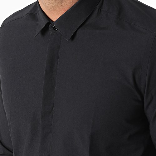 Chemise Manches Longues PCH-903 Noir