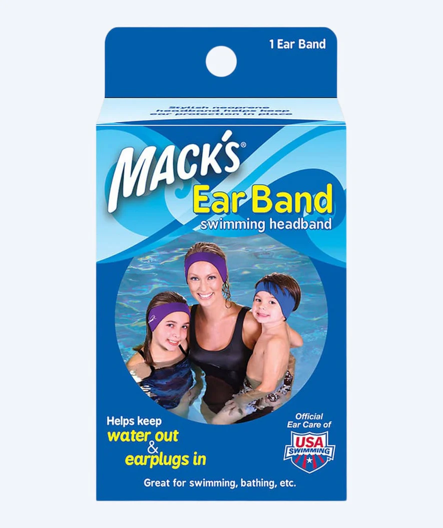 Mack´s earband til børn - Lyseblå