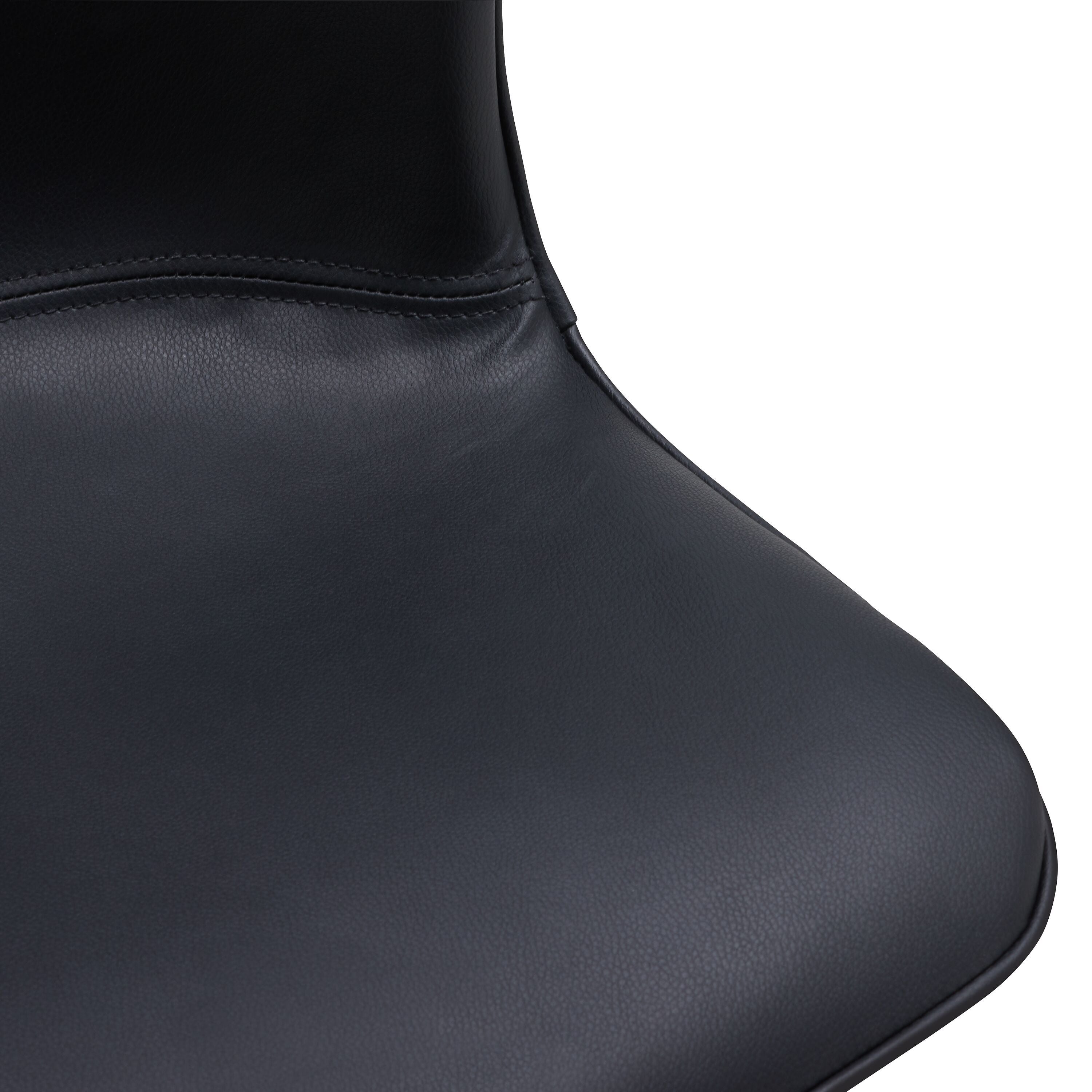GIANNI Stuhl - Schwarz / B: 48.0 cm x T: 58.5 cm x H: 84.0 cm