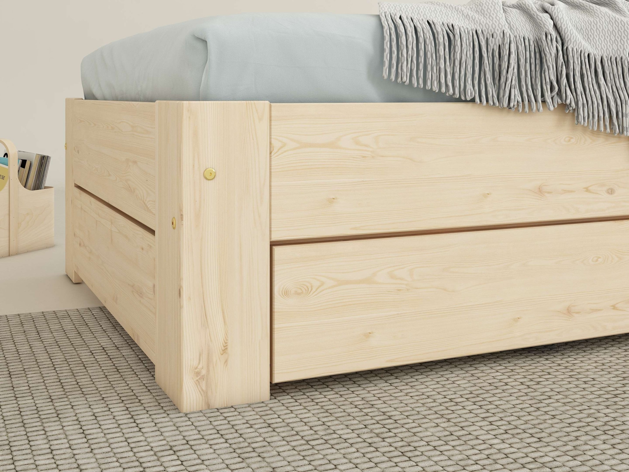 Home affaire Bettschubkasten »Imme« aus massiver Kiefer, passend für Bett Imme