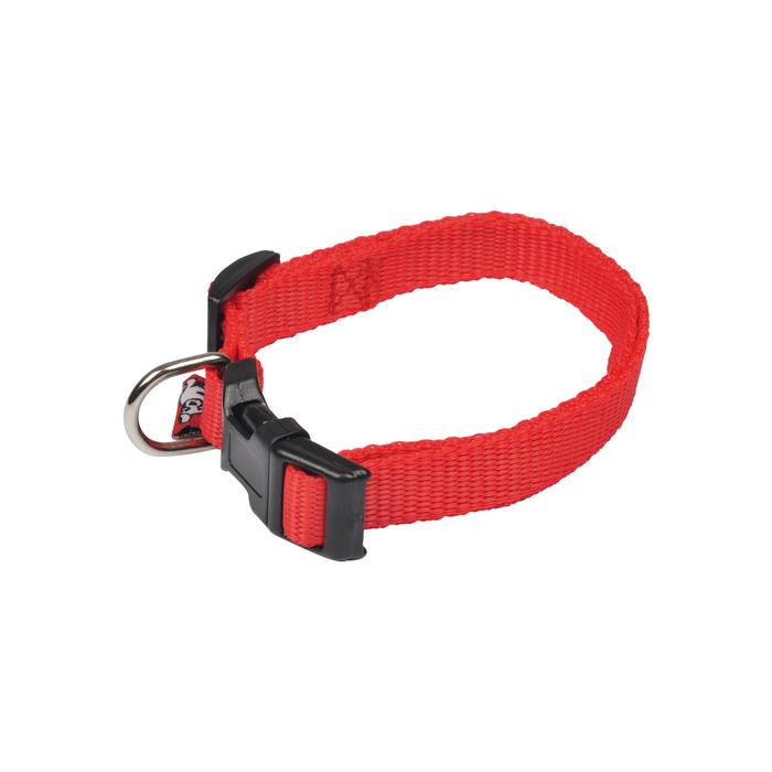 COLLIER REGLABLE 30 A 45CM ROUGE
