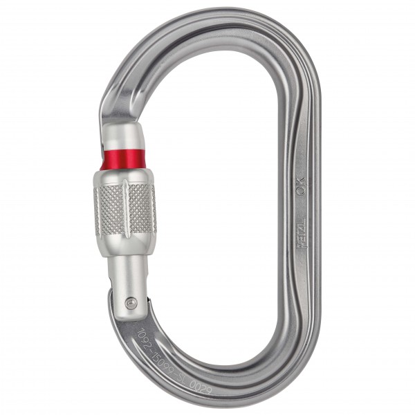 Petzl - OK Screw-Lock - Mousqueton à verrouillage